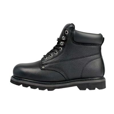 خرید چکمهاي پوست گاو سياه مقاوم در برابر روغن Goodyear چکمهاي کار يونيسکس online manufacture