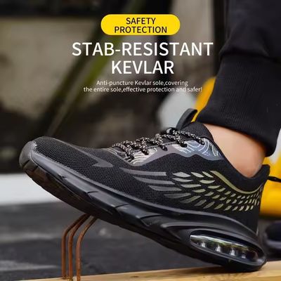 کفش های ایمنی Flyknit با کفش هواپیمایی و کفش بینهای Kevlar